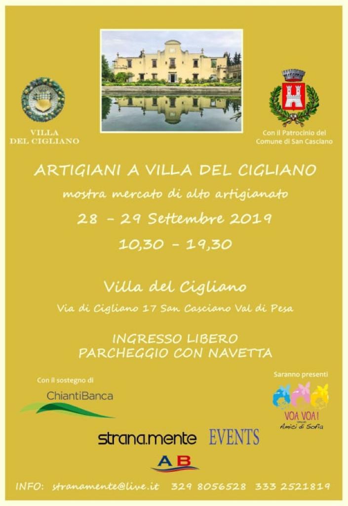 Artigiani a Villa del Cigliano